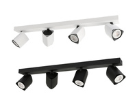 Lampa sufitowa oprawa MERUSA BLACK Italux SPL-31970-4B-BL