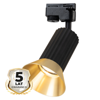 Oprawa Tulip do systemu Track Czarny 1xGU10 Milagro ML1205