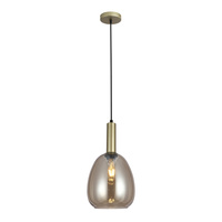 Lampa wisząca Gater 1xE27 Italux PND-23541-1-GD-CH