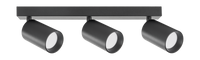Lampa sufitowa trzy ruchome czarne reflektory 3xGU10 WADE GU10 Zuma Line OB-2202BD-3-BK