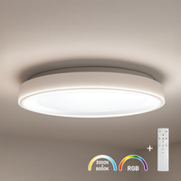 Plafon okrągły sufitowy 39cm sterowany pilotem z kolorami MELO RGBW 36W Milagro ML2055