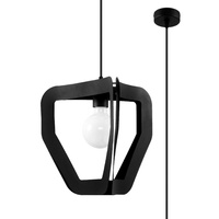 Lampa wisząca TRES czarna Sollux SL.0930