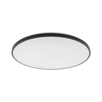 Plafon sufitowy z czarną obramówką o średnicy 64cm IP44 AGNES ROUND LED 4000K PRO Nowodvorski 10976