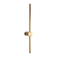 Złoty pionowy kinkiet 60cm podświetlający ściane Spirit LED 3000K Maxlight W0414