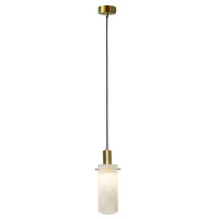 Lampa wisząca metalowa Tirana 1 biała 1xE27 Light Prestige LP-945/1P WH