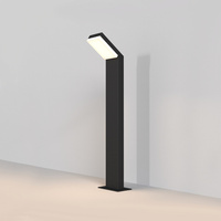 Nowoczesny czarny słupek do ogrodu 80cm LED 3000K Paso O595FL-L12B3K Maytoni