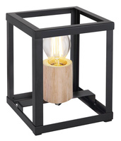 RETRO LAMPA GABINETOWA CZARNY 1X40W E27 KLOSZ CZARNY Candellux 41-00767