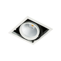 Oprawa podtynkowa Vertico Single 4000K pojedyncza regulowana LED Italux GL7108-1/18W 4000K WH+BL