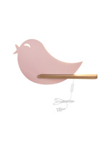 BIRD LAMPA KINKIET 5W LED 4000K IQ KIDS Z PRZEWODEM Z WŁ. I WTYCZKĄ RÓŻOWY Candellux 21-85054