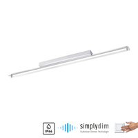 Kinkiet lampa nad lustro do łazienki chrom 80cm TIMON IP44 Paul Neuhaus 9108-17 ze ściemniaczem