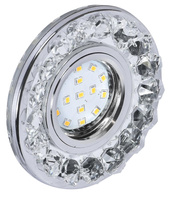 OPRAWA STROPOWE SK-94 GU-10 35W CHROM BEZBARWNE Candellux 2273617