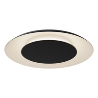 Lampa sufitowa Piattino Czarny 30W LED 3000K-4000k-6000K Milagro ML1811