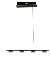 Lampa wisząca czwórka CASSIS czarna Aviano Lighting 7066-502 