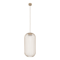 Lampa wisząca druciana w kolorze sabia o średnicy 25cm  SPHERA S SABIA 1xGX53 Tk Lighting 11309