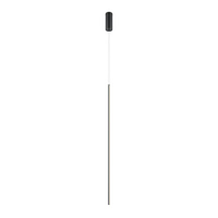 Czarna smukła wisząca tuba 100cm LED Halo MOD246PL-L24BK1 Maytoni
