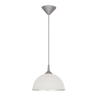 Sugar lampa wisząca 1x60W E27 25cm linka chromowy/srebrny Candellux 31-24527