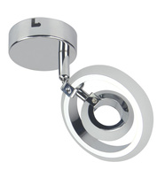 CELT LAMPA KINKIET 1X6W LED CHROM 3000K Candellux 91-62000